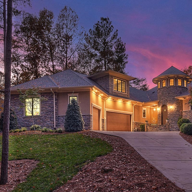 villa with beautiful view